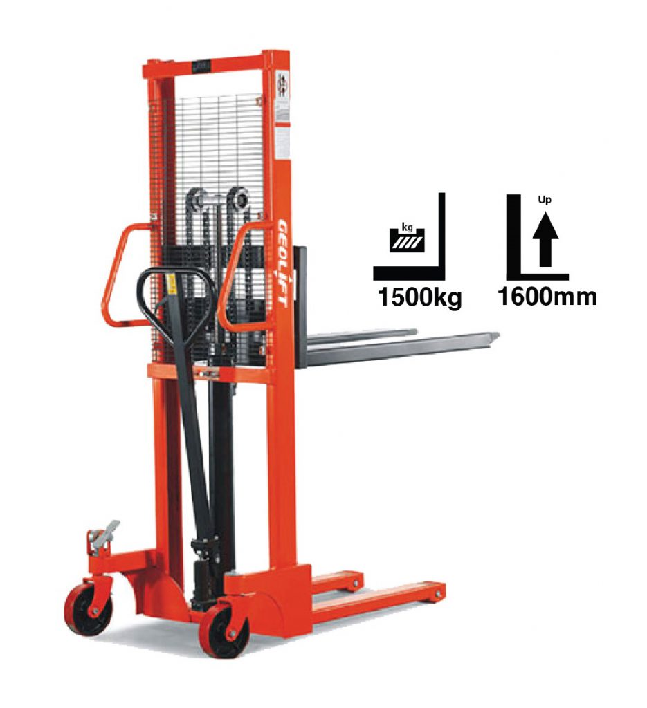 Manual Stacker 1500kg MS1516 Supplier Malaysia Manual Stacker
