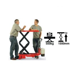 Electric Double Scissor Lift Table – ELTD50
