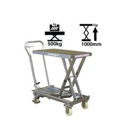 Stainless Steel Manual Lift Table – LT50SS
