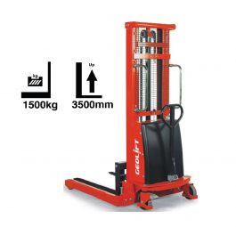 Semi Electric Straddle Leg Stacker 1500kg – SPW1535